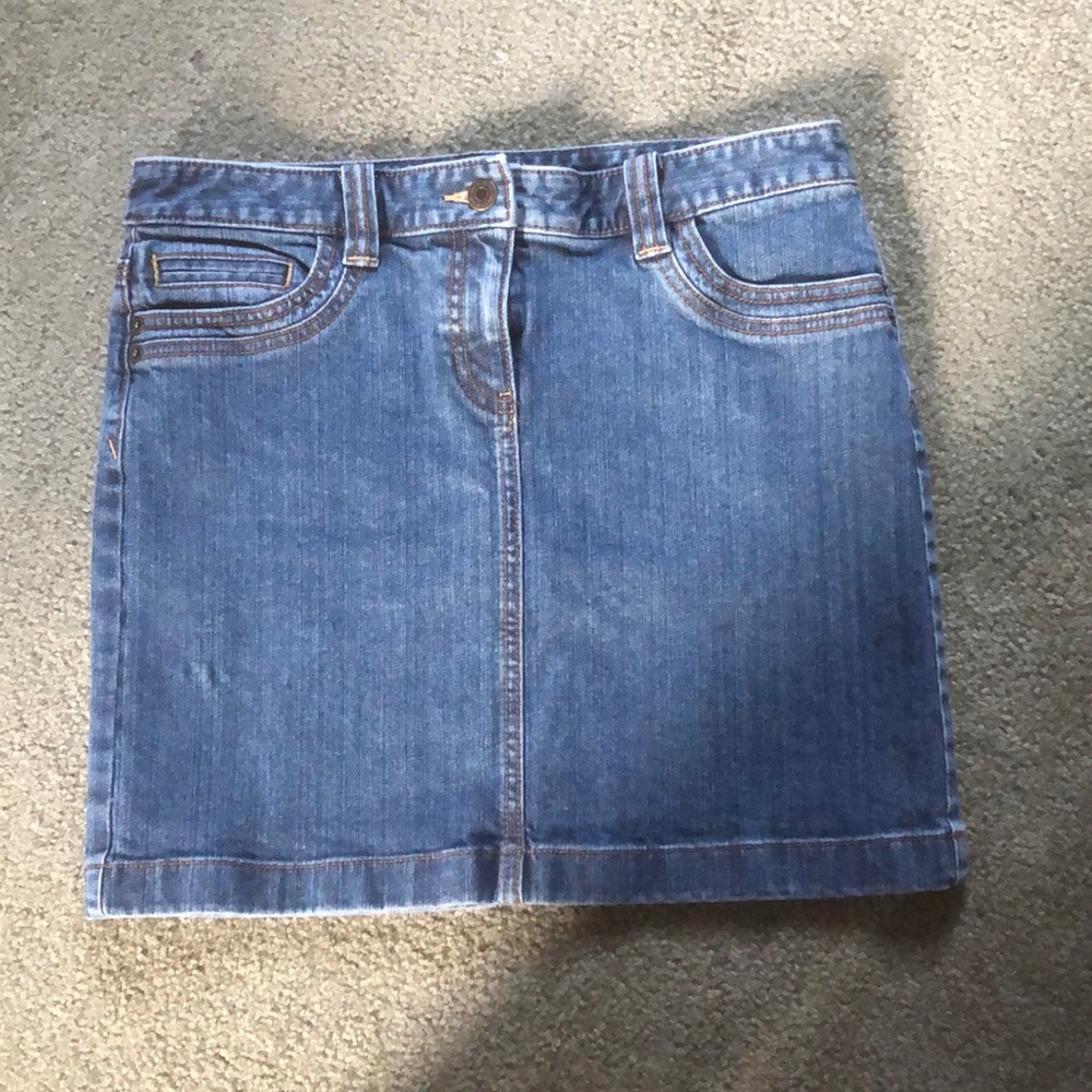 Loft jean skirt size 2